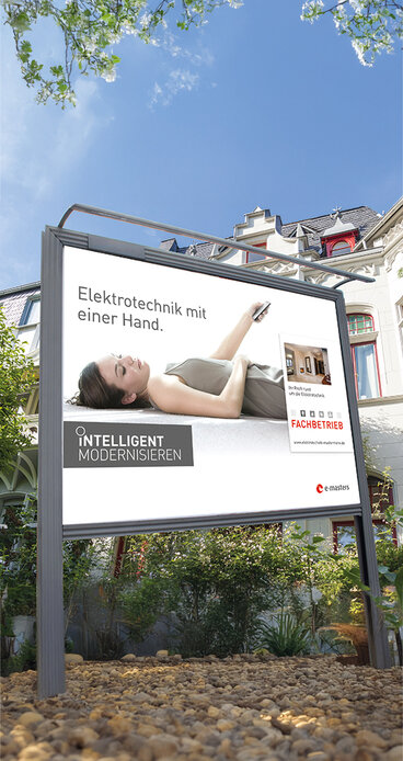 Print- und Außenwerbung