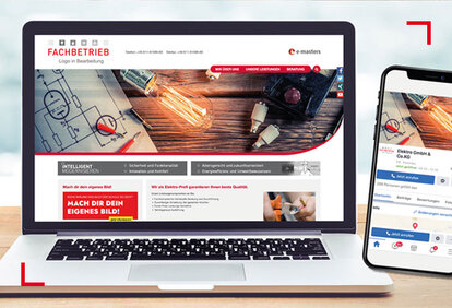 Mehr erfahren Boxbild Homepage-Service