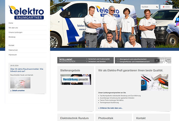 Elektro Baumgartner Inh. Jürgen Kästel aus Albbruck Elektro Baumgartner Inh. Jürgen Kästel aus Albbruck