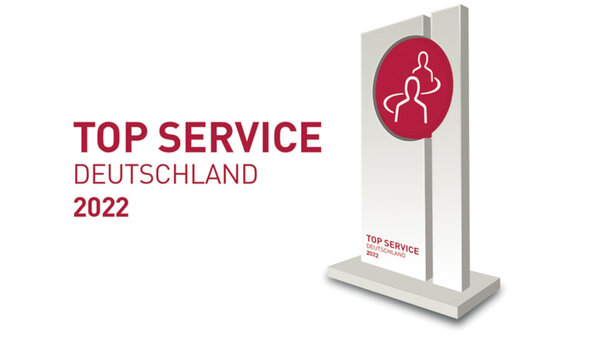 e-masters gewinnt TOP SERVICE Deutschland Auszeichnung